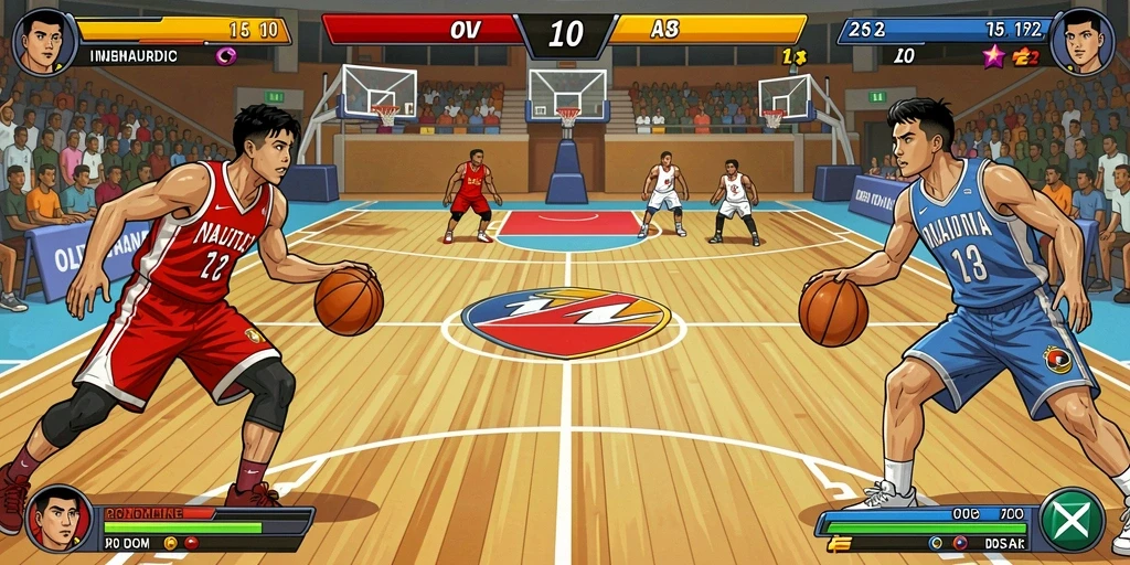 Mode multiplayer untuk bersaing dengan teman dan pemain lain.