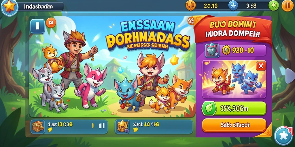 Sistem reward yang memotivasi para pemain.