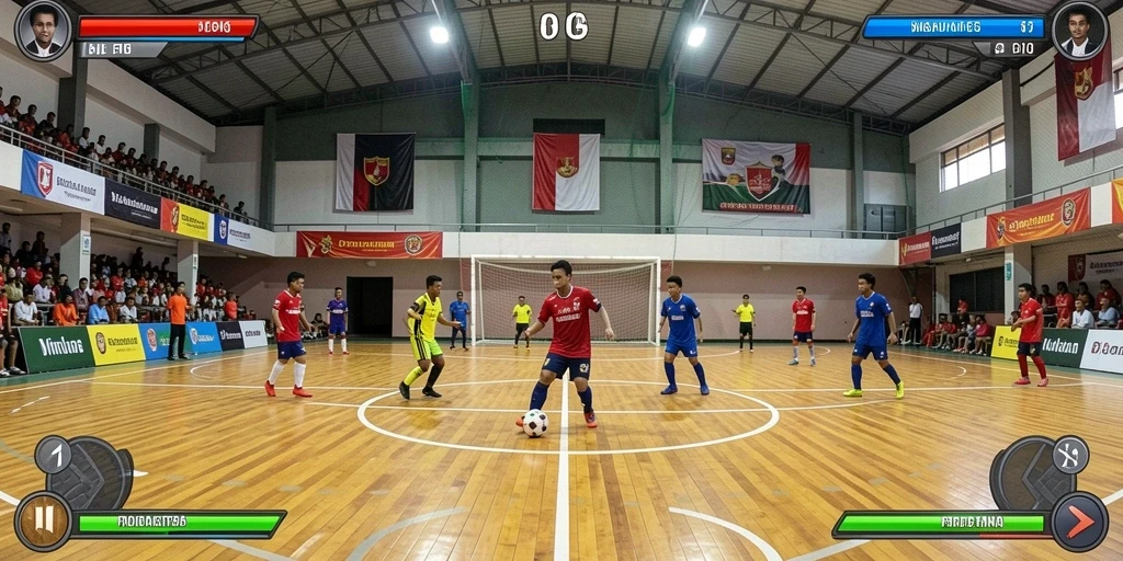 Momen seru selama petualangan bermain.