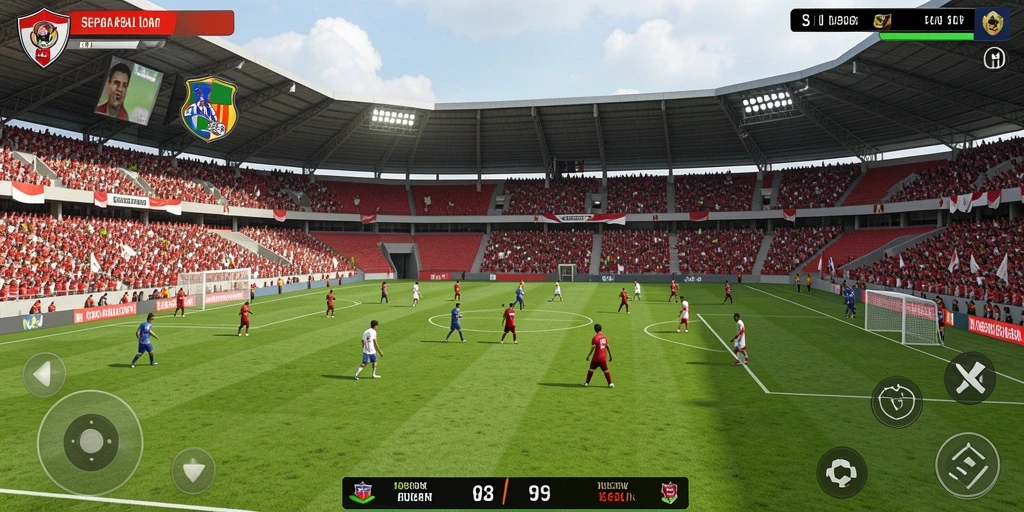 Momen menegangkan saat menghadapi bos di game.