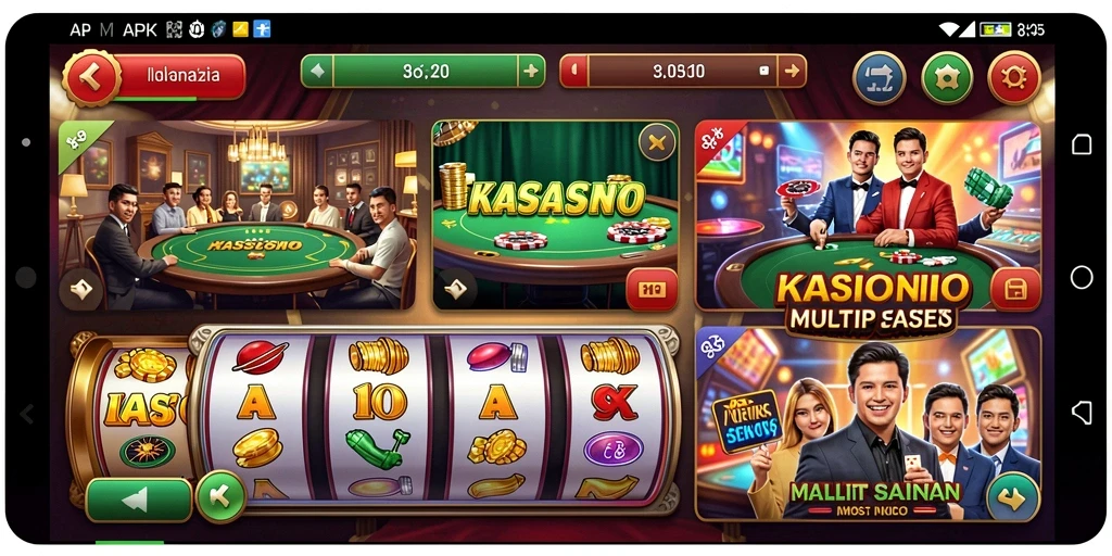 Mini-game seru di dalam aplikasi.