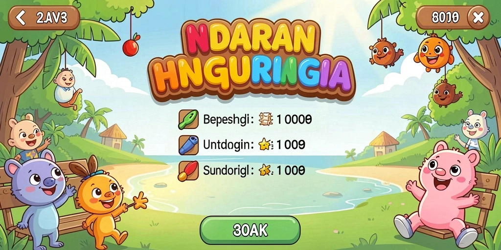 Momen seru saat bertarung dengan musuh.
